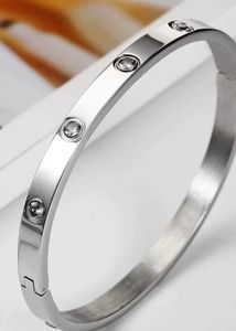 Shining Diva Fashion 18K Plated Silver Bracelet