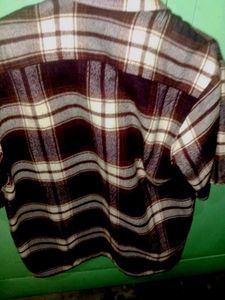 Vintage Plaid Flannel Shirt