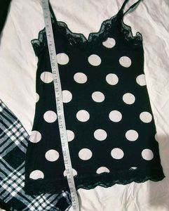 Combo Of Beautiful Lower Top With Cami