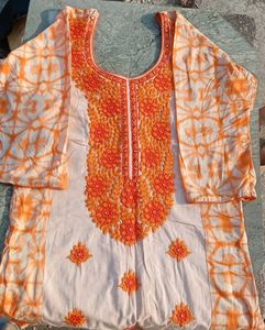 Elegant Embroidered Kurta