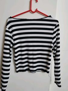 Striped Long Sleeve Top