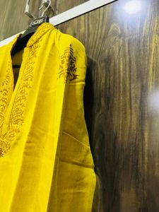 Yellow Haldi Dress