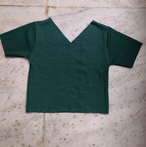 V Neck Croptop