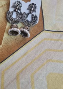 Peacock Design Earrings