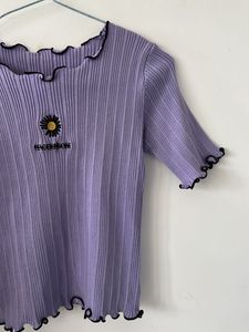 Cute Lavender Top