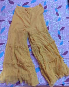 Frok Style Kurta With Gharara Set