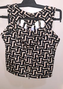 Aztec Crop Top
