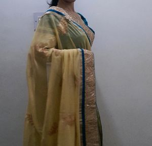 Embroidery Saree🌹