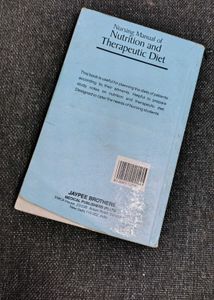 Nursing Manual For Nutrition &amp; Therapeutic Diet