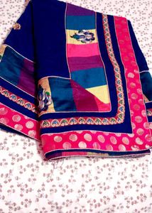 Ethnic handloom silk saree 2