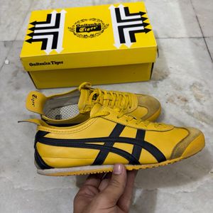 Onitsuka Tiger Mexico 66 Yellow Sneakers
