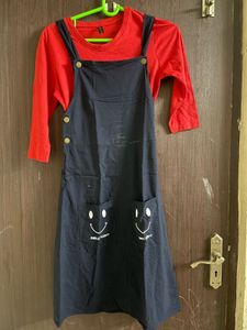 Dungaree Or Pinoform Dress
