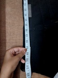 Straight Black Jeans