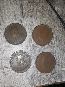 Vintage British Coins