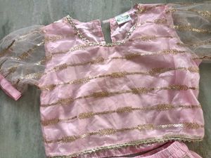 Pink Lehenga Choli Set