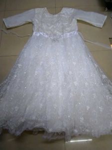 Party Wear Gown In Embroidery
