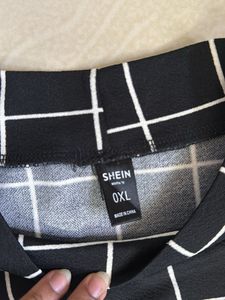 Chic Checkered Two-Piece Set