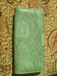 Floral Embossed Wallet