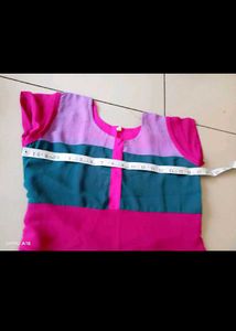 Floral Lenth A-line Kurti