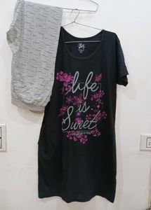 Cute 'Life is Sweet' Pajama Set