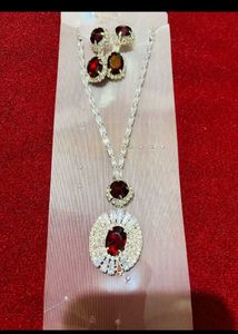 Elegant Necklace &amp; Earring Set new wdt tag