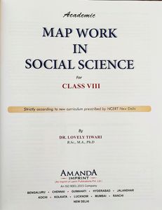 CLASS 8TH SOCIAL SCIENCE MAP WORK BOOK