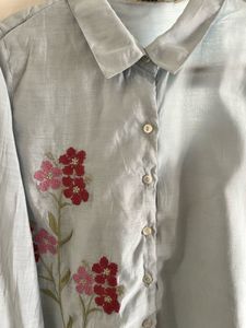 Floral Embroidered Kurta Set