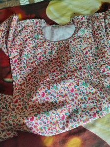 Floral kurta plaz0