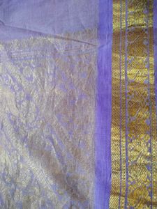 Lavender Saree