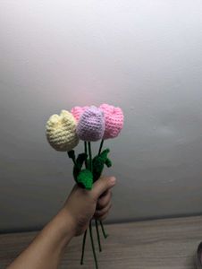 Crochet Tulip Bouquet....