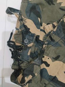 Camouflage or army cargo pants