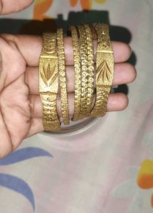 Golden bangles