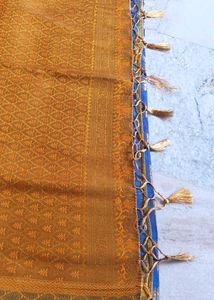 Blue Banarasi Silk Saree