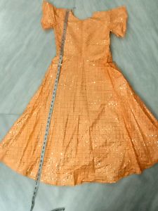 long frock for 8 to 12 years. inside good margin