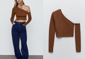 Zara Brown Top
