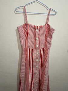 Striped Midi Sundress