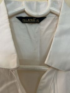 White Button-Up Shirt