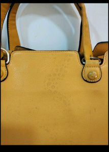 Vintage Mustard Yellow Tote Bag✨