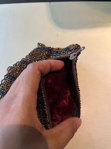Cute Glitter Bead  Purse