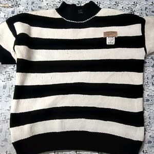 Striped Knit Sweater