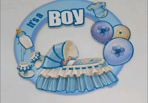 Baby Boy And Girl Hanging