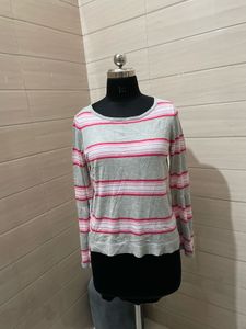 ESPRIT Striped Cashmere Sweater