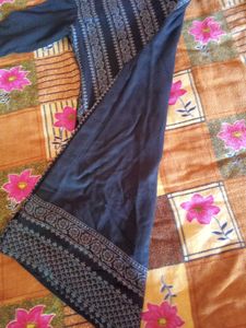 Black Kurta Set With Dupatta