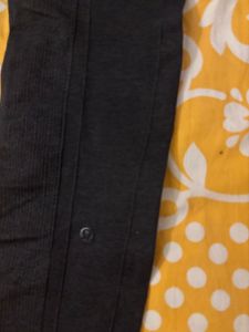 Lululemon Charcoal Grey Ribbed Leggings