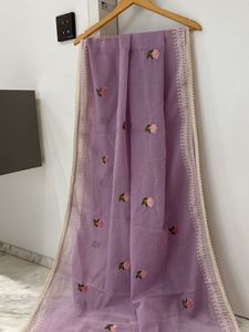 Floral Embroidered Dupatta