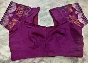 Beautiful mejantha Color Silk blouse