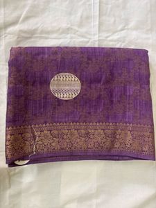 Elegant Purple Saree