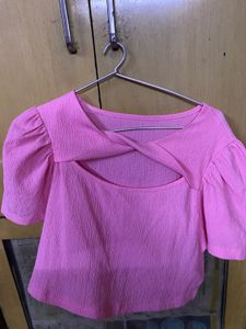 Crop Pink Top