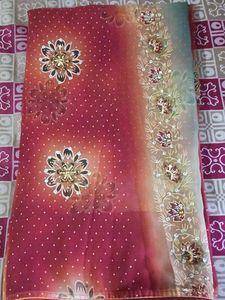 Multicolor Saree