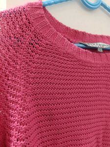 Pink Knit Sweater